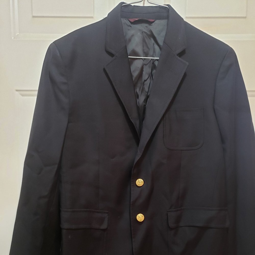 Brooks Brothers Boys Wool Blazer Size 14